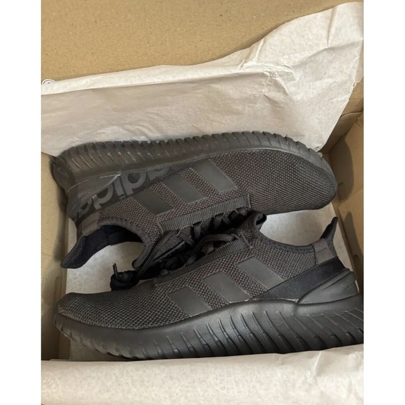 adidas Men's Kaptir 2.0 Running Shoes Black/Black/Carbon H00279 Sz 9.5 - Picture 2 of 7